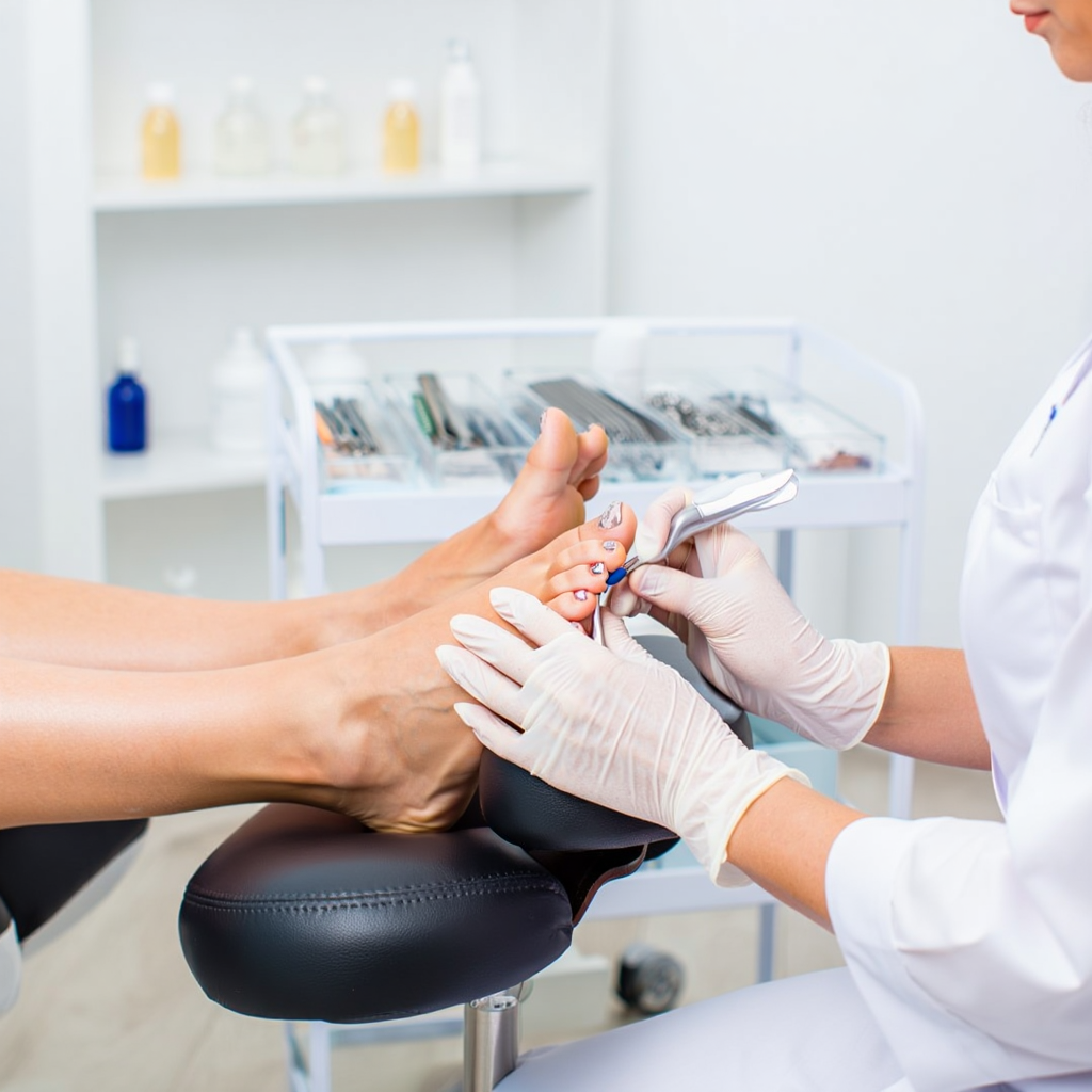 Medical pedicure for callus removal
