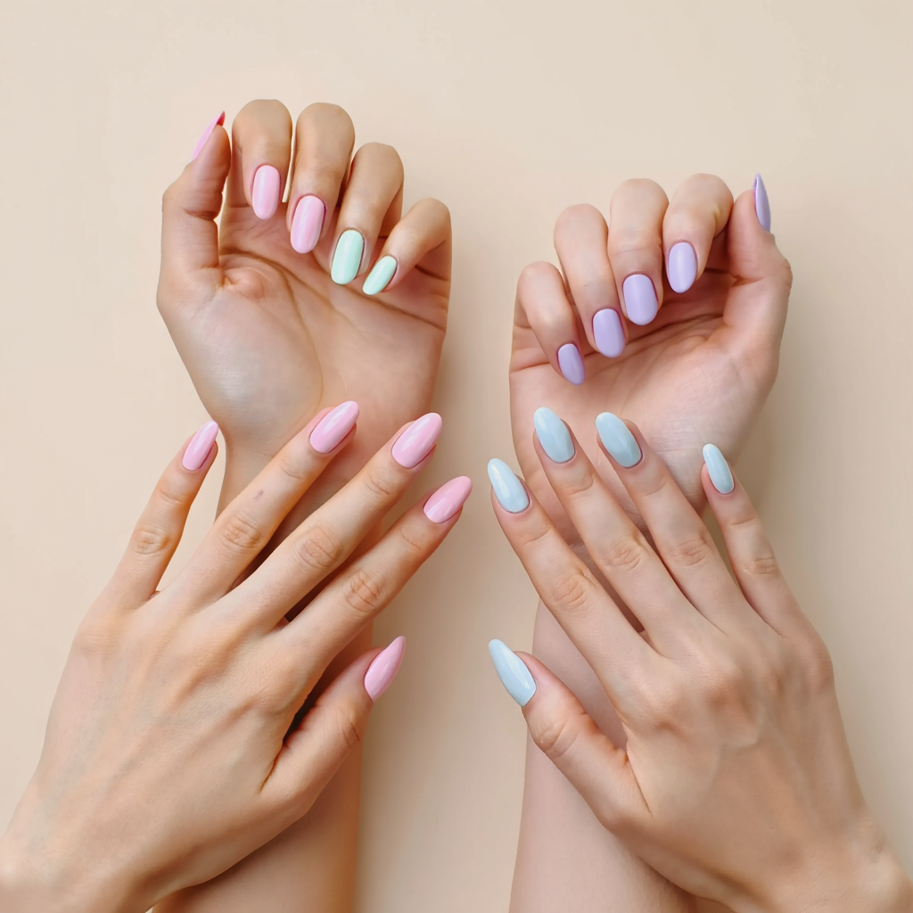 Spring nail shapes trend 2025