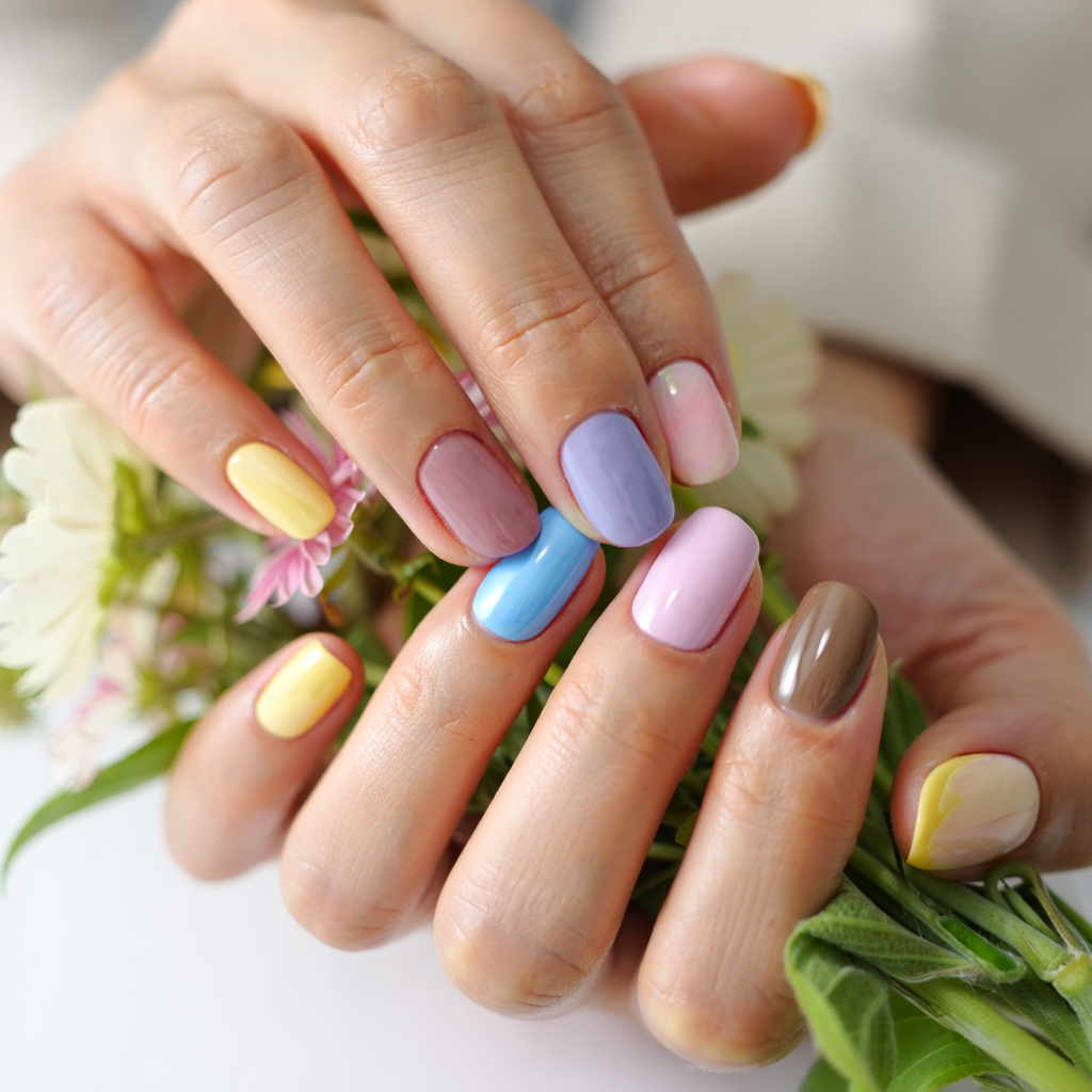 Spring nail trends 2025 colors