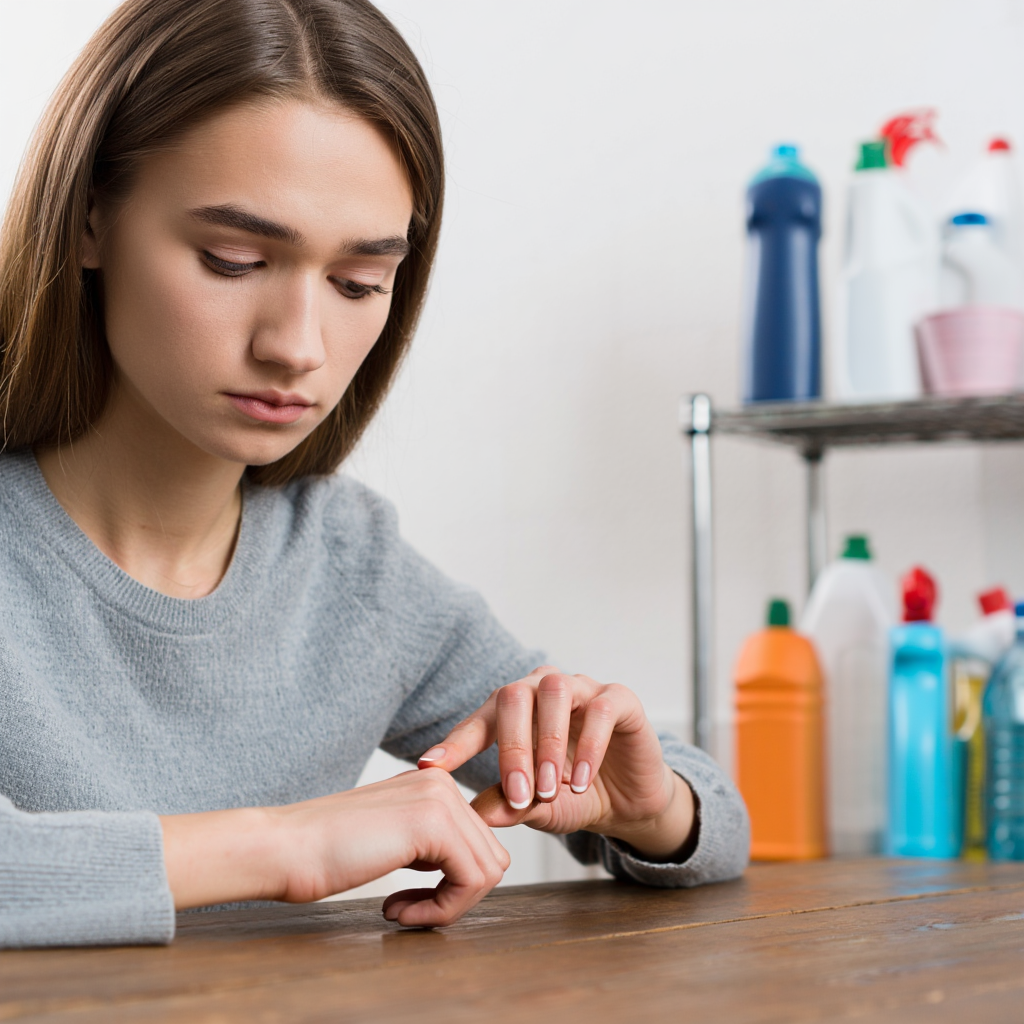 Weak nails causes brittle health