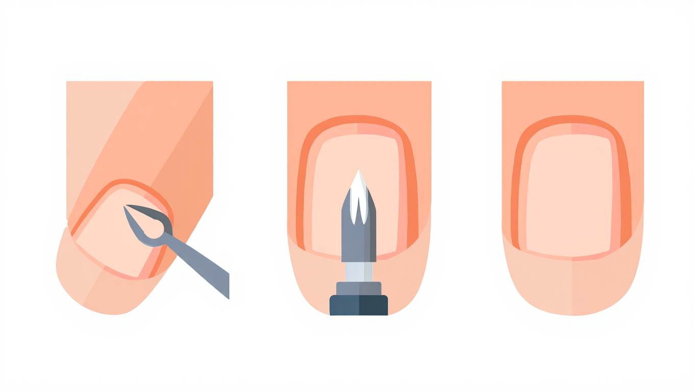 Russian Manicure Technique Steps