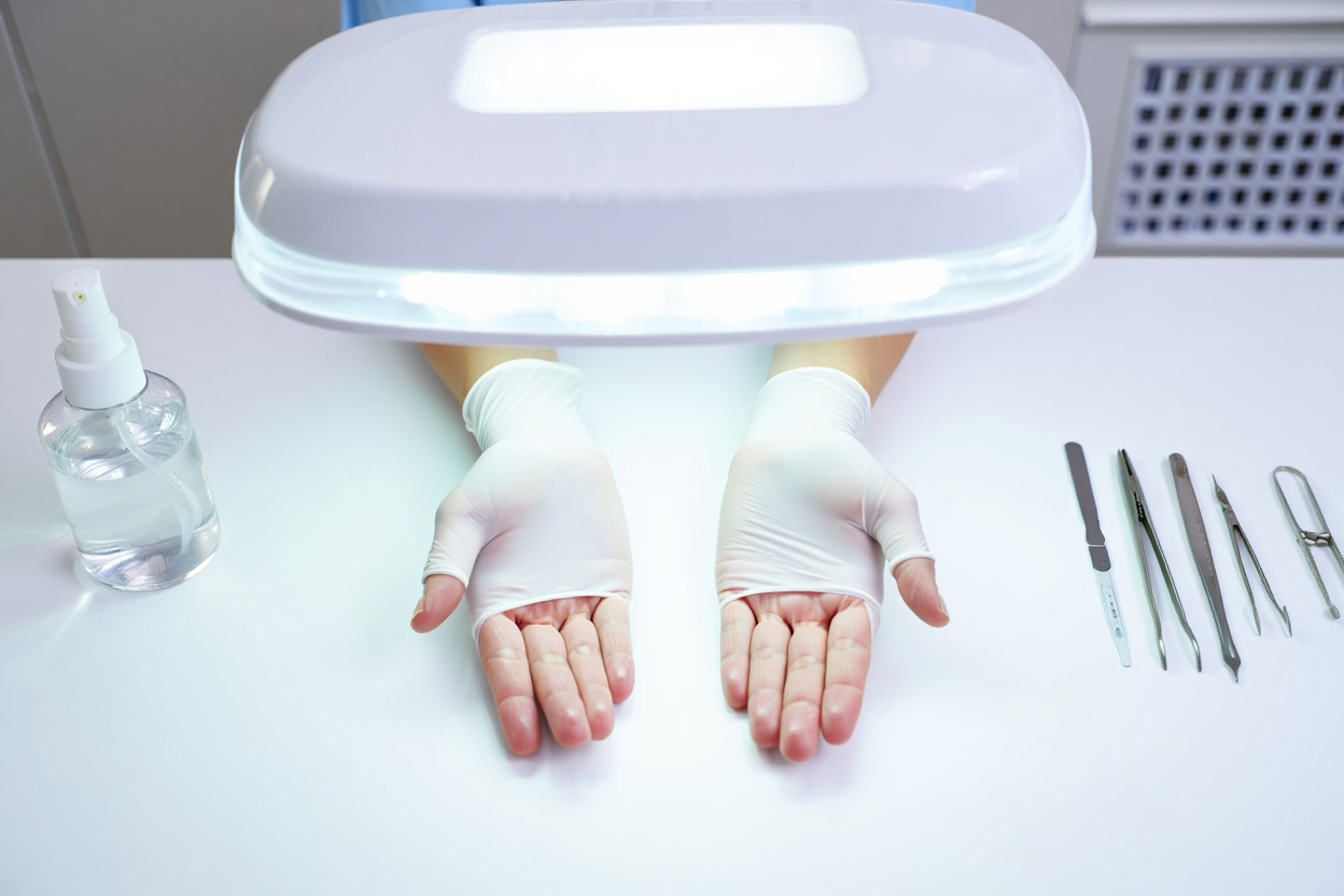 Safe manicure for teens