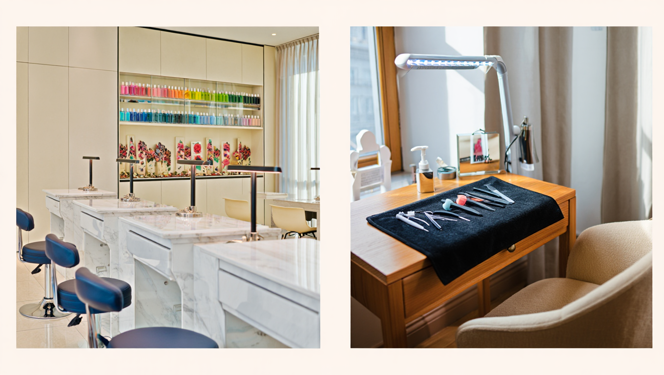 Salon Manicure Vs DIY Kit