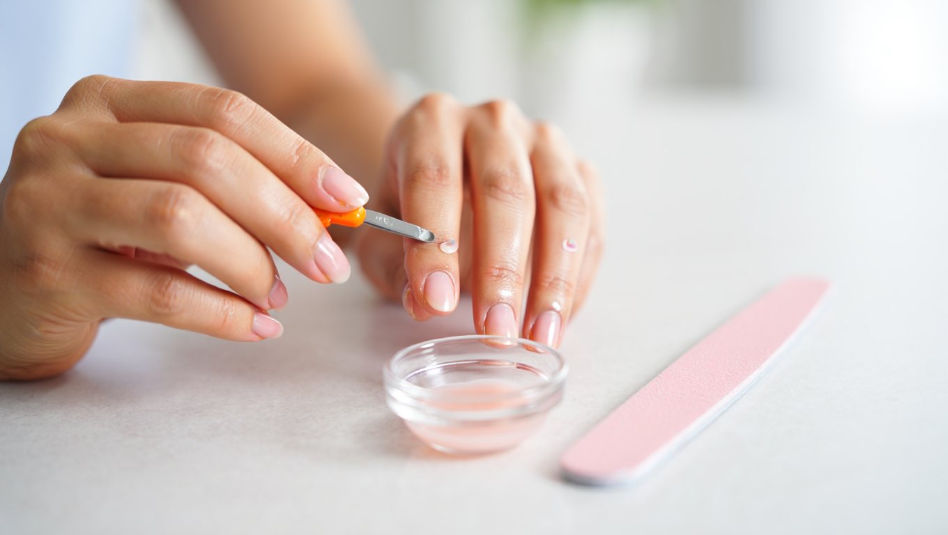 Seasonal manicure at home